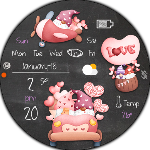 BFF8 - Gnomes Valentine Day logo