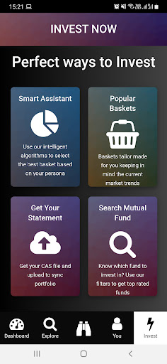 Android application Good Funds screenshort