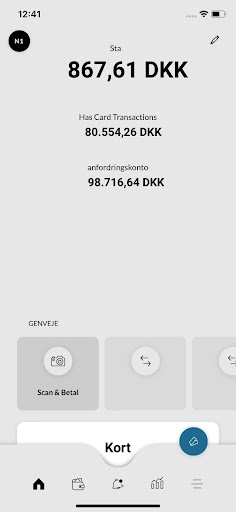 Android application BankNordik Netbank screenshort