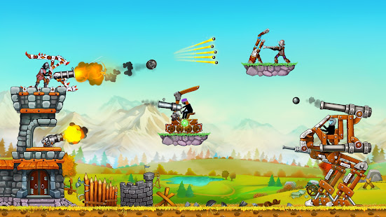 Catapulte 2: Defense Stickmen screenshots apk mod 3