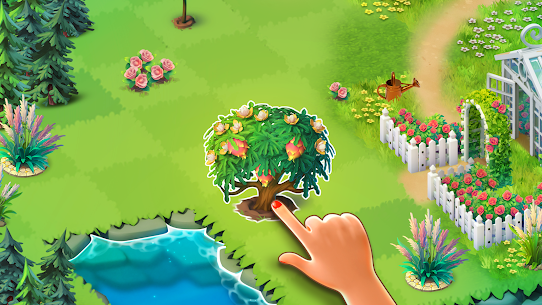 Merge Gardens MOD APK (MOD, Unlimited Crystals) 1.7.28 free on android 4