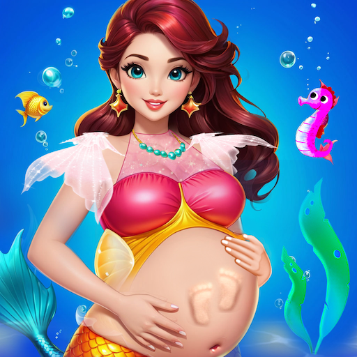 Baby Mermaid Games for Girls logo