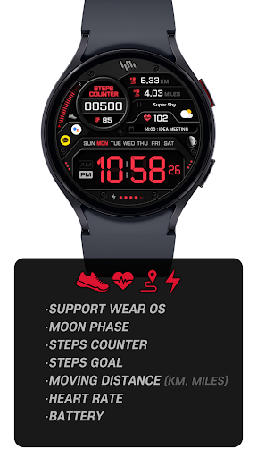SamWatch Digital Neith Screen 2
