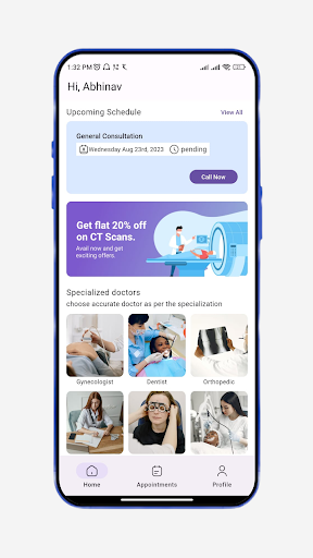 Android application Yes Hospital screenshort