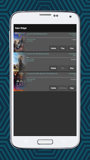 Rutor Widget Screen 3