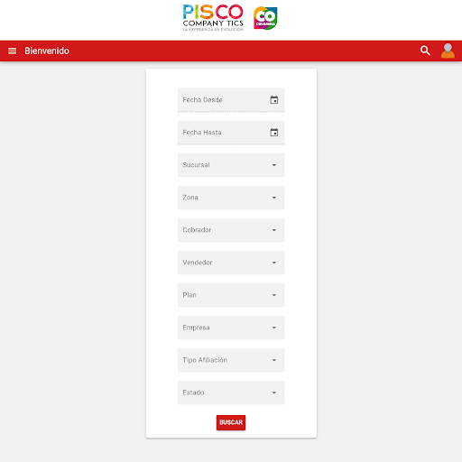 Pisco Afiliaciones Web Screen 2