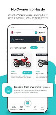 Freedo Rentals Bike Rental Appのおすすめ画像4