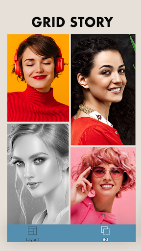 Photo Grid Collage Art