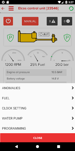 ELCOS Smart Control Screen 3