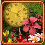 Cover Image of Download Flowers Exotic Clock  APK