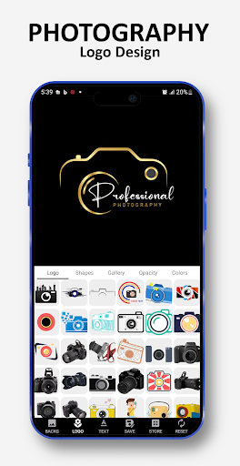 Photography Logo Maker Screen 3