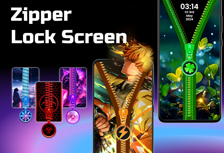 Zipper Lock Screen, Zip Locker - 42.0 - (Android)