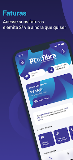 Android application Pixfibra screenshort