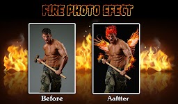 screenshot of Fire Photo Editor, Fire Effect