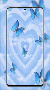 Captura 7 Papel pintado estético azul android