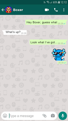 Android application Patoli Stickers screenshort