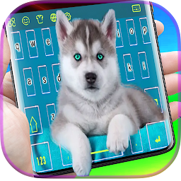 「Siberian Husky Puppie Keyboard」のアイコン画像