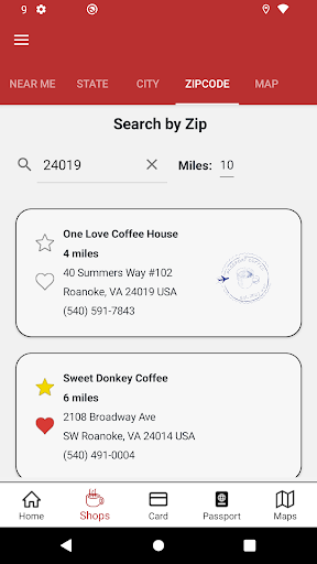 Global Coffee Tours Screen 2