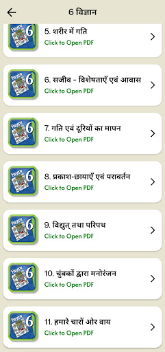 Class 6 Science in Hindi Screen 3