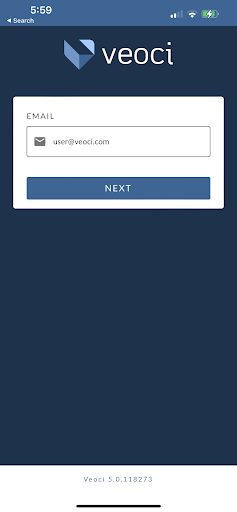 Android application Veoci screenshort