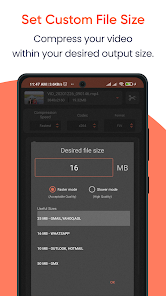 Screenshot 4 Compresor video - Comprimir android