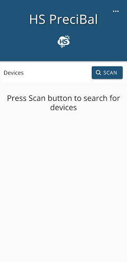 Android application HS PreciBal screenshort