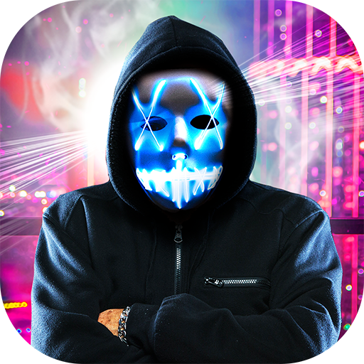 Neon Mask Camera Stickers  Icon