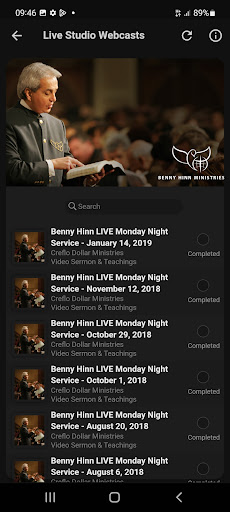 Benny Hinns Sermons & Videos Screen 3