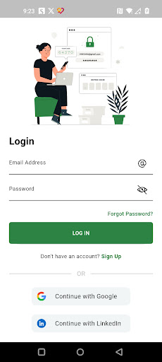 Android application Raabta Social screenshort
