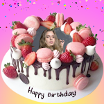 Cover Image of Download Photo on Cake Birthday App 1.1 APK