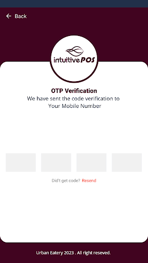 Intuitive POS Screen 2