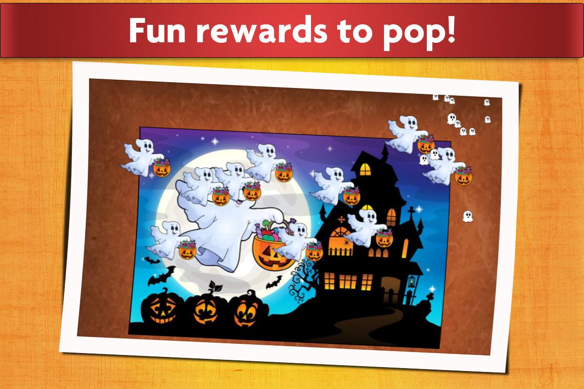 Android application Kid Halloween Jigsaw Puzzles screenshort