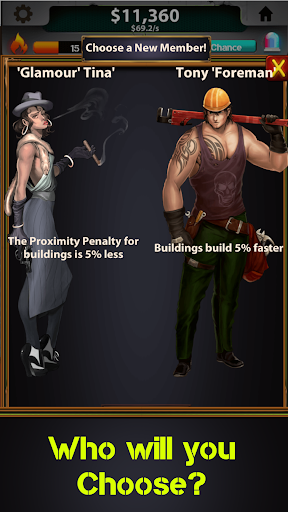 Mafia Clicker: City Builder Screen 3