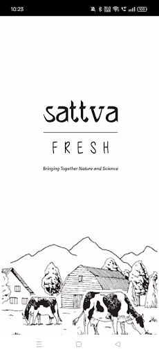 Android application Sattva Fresh screenshort