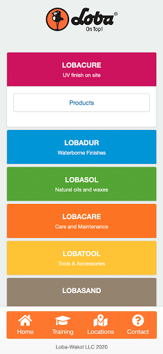 LOBA Wakol North America Screen 2