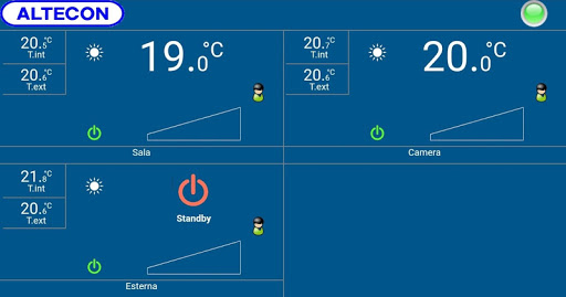 Android application ATCTermo screenshort