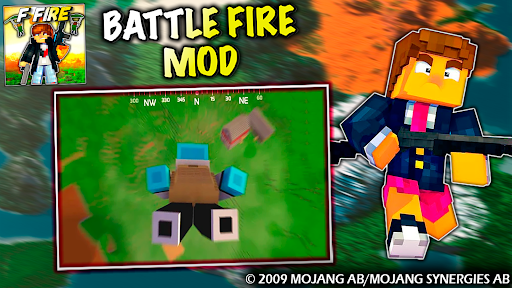 Map F Fire for Minecraft