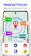 screenshot of GPS Earth Maps Live Satellite