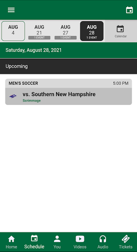 Dartmouth Sports Screen 2