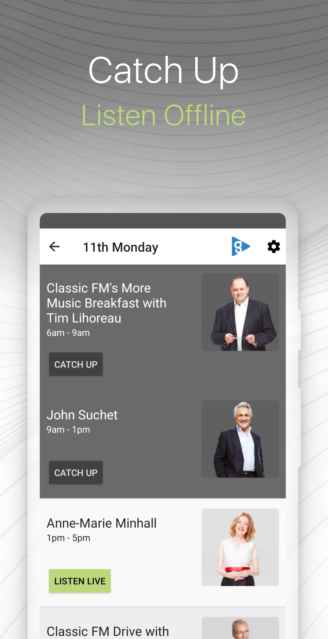 Android application Classic FM Radio App screenshort