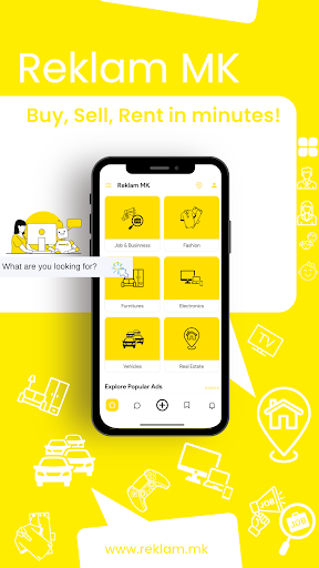 Android application Reklam MK screenshort