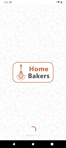 Android application Home Bakers screenshort