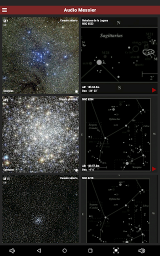 Audio Messier - Astronomía