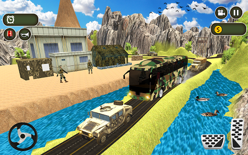 Army Bus Driving 2020 US Military Coach Bus Games 0.1 screenshots 10