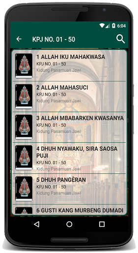 Kidung Pasamuan Jawi ~ KPJ Screen 3
