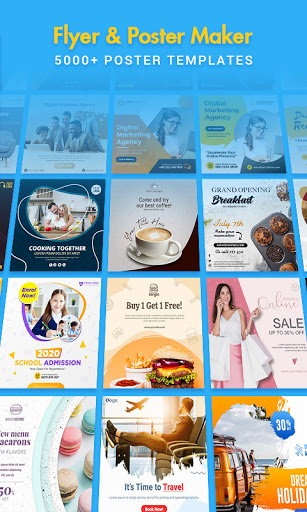 Android application Flyer Maker, Poster Maker screenshort