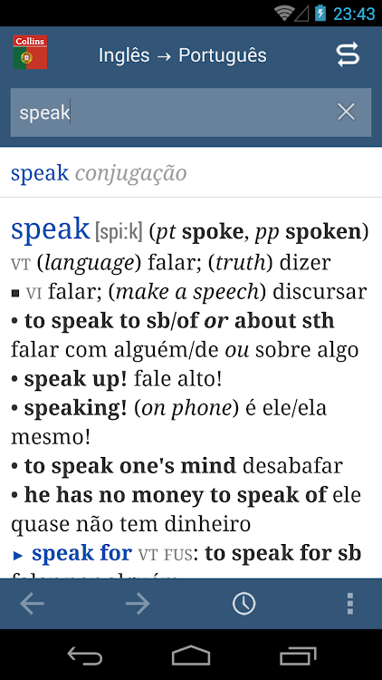 Collins Portuguese Dictionary - 1.0 - (Android)