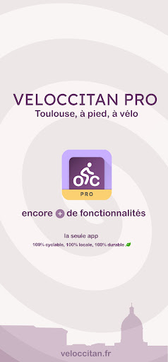 Android application Veloccitan Pro Toulouse à vélo screenshort