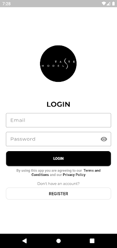 Taste Models Screen 3