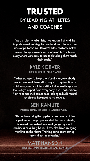 Screenshot of Rewire Fitness: Mental Fitness